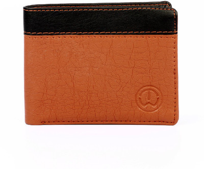 

TnW Boys Casual Tan, Black Artificial Leather Wallet(6 Card Slots), Black;tan