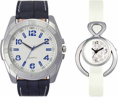 

VALENTIME VL24VT15 New Latest Stylish Designer Collection Leather Combo Couple Fancy Casual Best Offer Watch - For Men & Women
