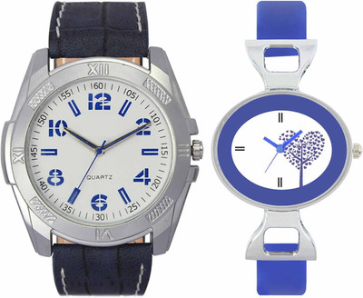 

VALENTIME VL24VT29 New Latest Stylish Designer Collection Leather Combo Couple Fancy Casual Best Offer Watch - For Men & Women