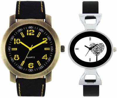 

VALENTIME VL33VT27 New Latest Stylish Designer Collection Leather Combo Couple Fancy Casual Best Offer Watch - For Men & Women