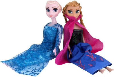 

M-Alive Fashion dolls Elsa Anna Olaf Action Figures doll Set(Multicolor)