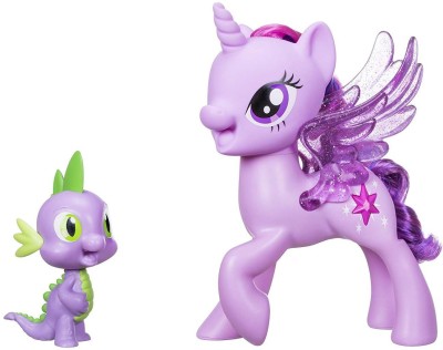 

My Little Pony Princess Twilight Sparkle Spike the Dragon Friendship Duet(Multicolor)