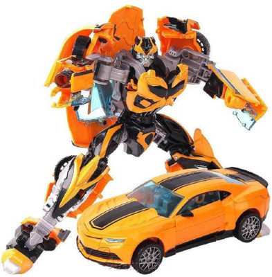

Toy Arena Autobots Bumble-bee transformer in to Deformation Car(Multicolor)