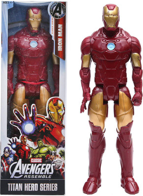 

M-Alive Super Hero Titan Series Ironman 12 inch Action Figure Avengers Toys(Multicolor)