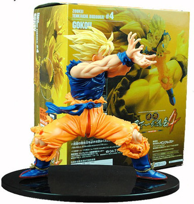 

Anime Hunters Dragon Ball Z Son Goku Super Saiyan Action Figure Collectible Model Toy 17CM(Yellow, Orange)