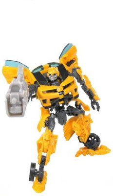 

M-Alive BumbleBee Transformer Converting Into Defensive Car With Gun For Kids (Multicolor)