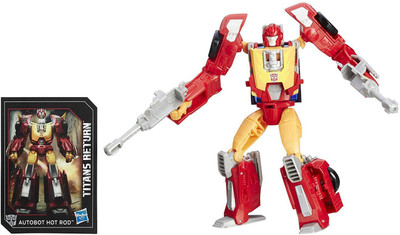 

Transformers Generations Titans Return Autobot Hot Rod and Firedrive(Multicolor)