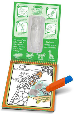 

MELISSA AND DOUG The Go Water Wow Water Reveal Activity Pad