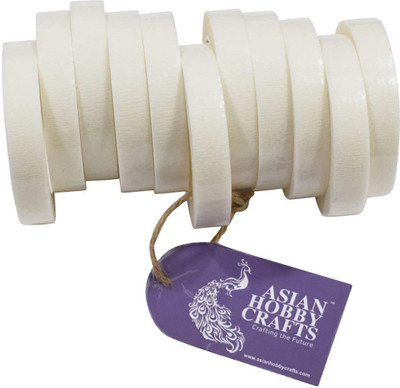 AsianHobbyCrafts Flower Making Floral Tape, White (12mm, 12 Pieces)