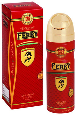 

Al Nuaim Ferry 100ml Alcohol Free Attar Spray Floral Attar(Chameli)