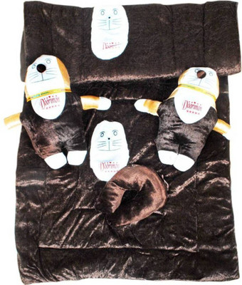 

royal aditya Ba Foldable Cotton Printed(Fabric, Black)