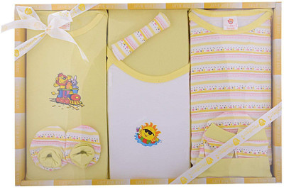 

HEALTHY BABY Gift Set - 8 Pcs (Yellow)(Yellow)