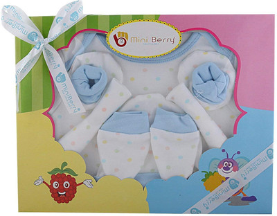 

HEALTHY BABY Gift Set-6 Pcs New Born (Blue)(Blue)