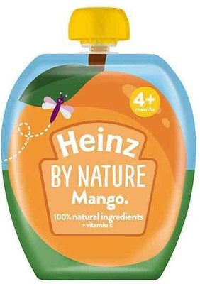 

Heinz By Nature mango Puree 100g Cereal(100 g, 4+ Months)