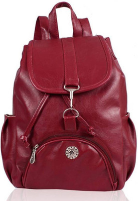 

View Bags School Bag, Collage , Traveling, casual, party. 15 L Backpack(Maroon)