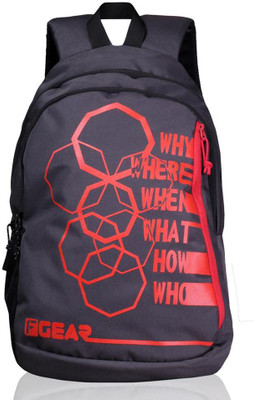 

F Gear Diamond Octa 25.0 L Backpack(Grey, Red)