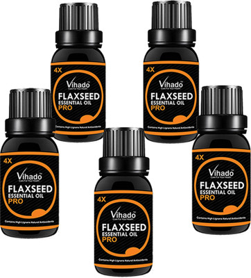 

VIHADO 100% pure flaxseed oil 4X PRO with WEIGHT LOSS (20 ML) (Pack of 5)(20 ml)