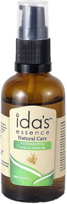 

Ida's Essence Premium Regenerating Wheat Germ Oil. Cold Pressed. 100% Pure & Natural - Aloe Vera Gel 100g free (100ml)(50 ml)