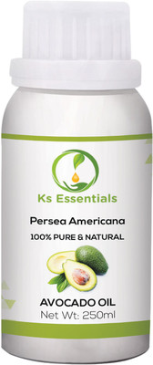 

Ks Essentials Avocado Carrier Oil 100% Pure Natural & Undiluted Oil (250ml)(250 ml)