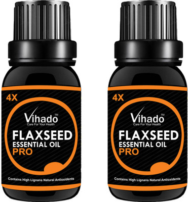

VIHADO 100% pure flaxseed oil 4X PRO with WEIGHT LOSS (30 ML) (Pack of 2)(30 ml)