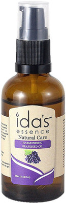 

Ida's Essence Premium Harmonising Grapeseed Oil. Cold Pressed. 100% Pure & Natural - Aloe Vera Gel 100g free (100ml)(50 ml)