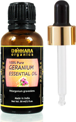 

Donnara Organics 100% Pure Geranium Essential oil- Natural & Undiluted(30 ml)(30 ml)