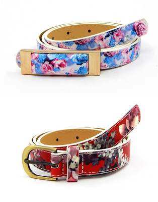 

ELS Women Casual Multicolor Artificial Leather, Synthetic Belt