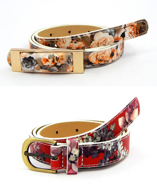 

ELS Women Casual Multicolor Artificial Leather, Synthetic Belt