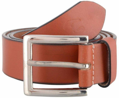 

hbl mart Men Casual Tan Genuine Leather Belt, Brown