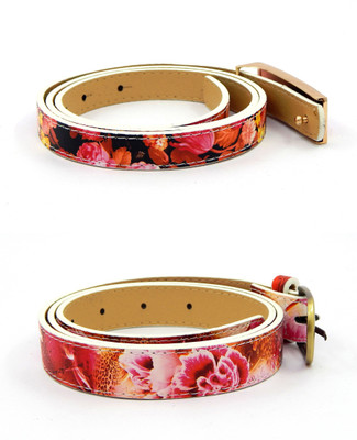 

ELS Women Casual Multicolor Artificial Leather, Synthetic Belt