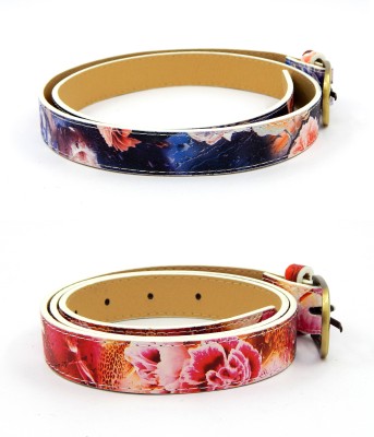 

ELS Women Casual Multicolor Artificial Leather, Synthetic Belt