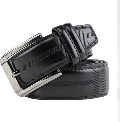 

Cyclone Men Casual Black Genuine Leather Belt