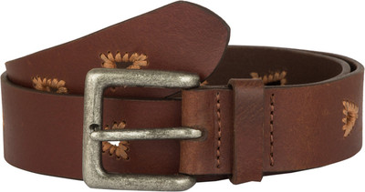 

FRONC Men Casual, Party, Formal, Evening Brown Genuine Leather Belt
