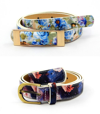 

ELS Girls Casual Multicolor Artificial Leather, Synthetic Belt, ELS Girls Party Multicolor Artificial Leather, Synthetic Belt