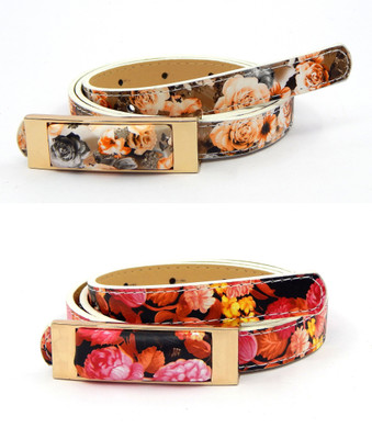 

ELS Women Casual Multicolor Artificial Leather, Synthetic Belt, ELS Women Party Multicolor Artificial Leather, Synthetic Belt