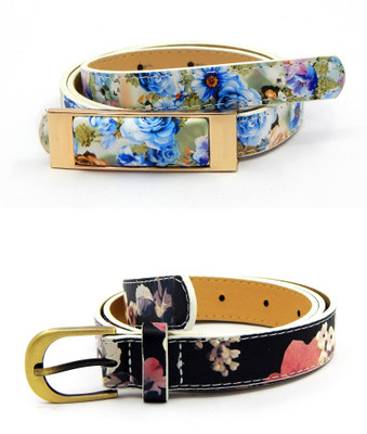 

ELS Women Casual Multicolor Artificial Leather, Synthetic Belt, ELS Women Party Multicolor Artificial Leather, Synthetic Belt