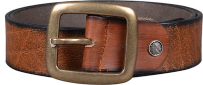 

Toffil Men Casual Brown Genuine Leather Belt