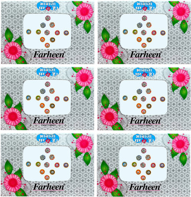 

Farheen BHABHI JI GHR PER HAIN FANCY BINDI FOREHEAD Multicolor Bindis(INDIAN FANCY BINDI)