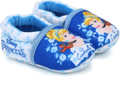 

Disney Girls Velcro Ballerinas(Blue