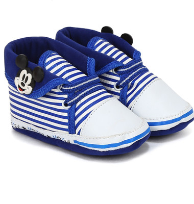 

Disney Mickey Mouse Infant Blue Booties Booties(Toe to Heel Length - 12 cm Blue)