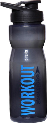 

Sportigoo PRO-Z Translucent Gym Running Yoga 750 Sipper(Pack of 1, Black, Blue)