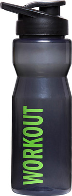 

Sportigoo PRO-Z Translucent Gym Running Yoga 750 Sipper(Pack of 1, Black, Green)