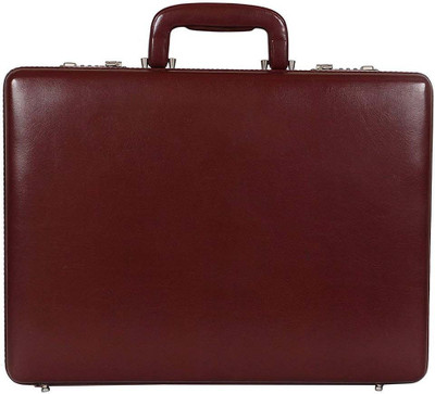 

Hifly Bag Cum Office File Bag Medium Briefcase - For Men(Red)