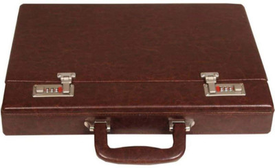 

Hifly Bag Cum Office File Bag Medium Briefcase - For Men(Brown)