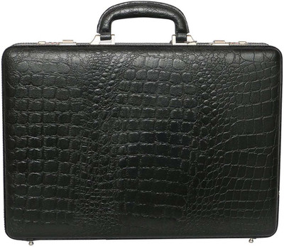 

Hifly Bag Cum Office File Bag Medium Briefcase - For Men(Black)