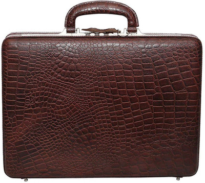 

Hifly Bag Cum Office File Bag Medium Briefcase - For Men(Brown)