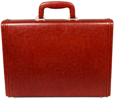 

Hifly Bag Cum Office File Bag Medium Briefcase - For Men(Brown)