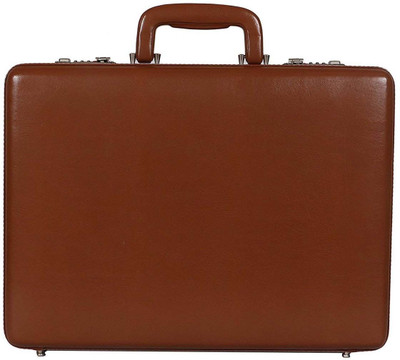 

Hifly Bag Cum Office File Bag Medium Briefcase - For Men(Brown)