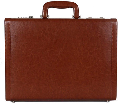 

Hifly Bag Cum Office File Bag Medium Briefcase - For Men(Brown)