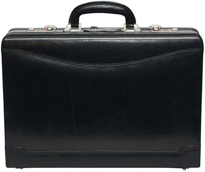 

Hifly Bag Cum Office File Bag Medium Briefcase - For Men(Black)